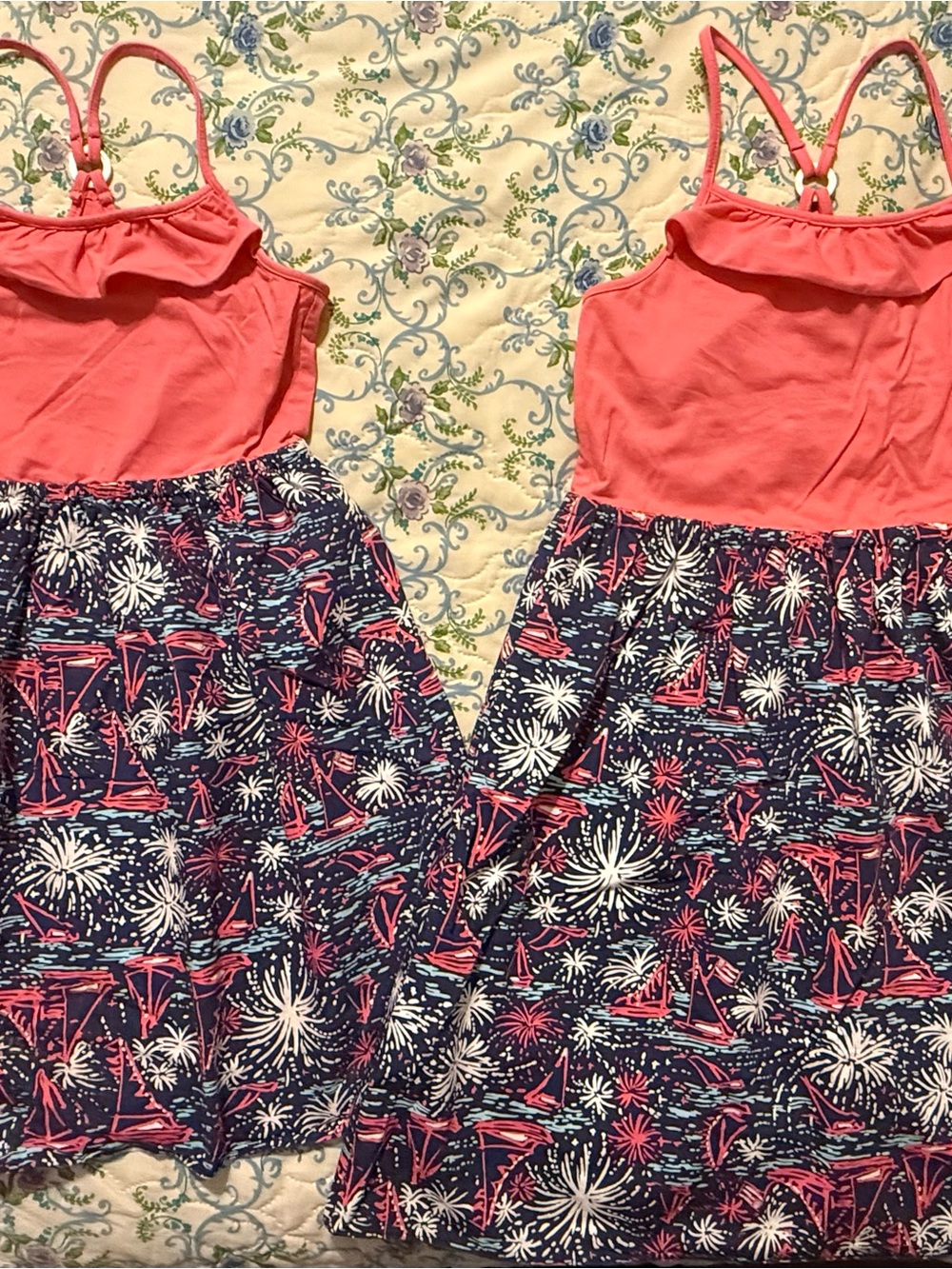 Lilly Pulitzer Sparks Fly sister set - prices is for BOTH dresses!